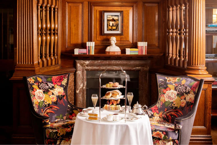 Afternoon tea in the Drawing Room