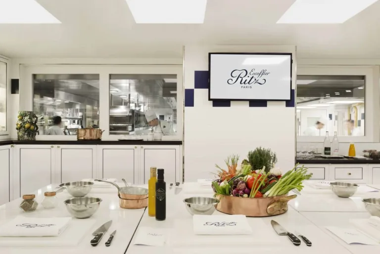 Cooking and mixology experiences at the Ritz