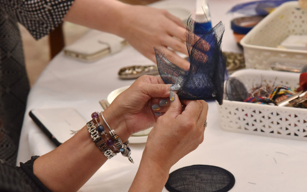 Hatmaking workshop in London