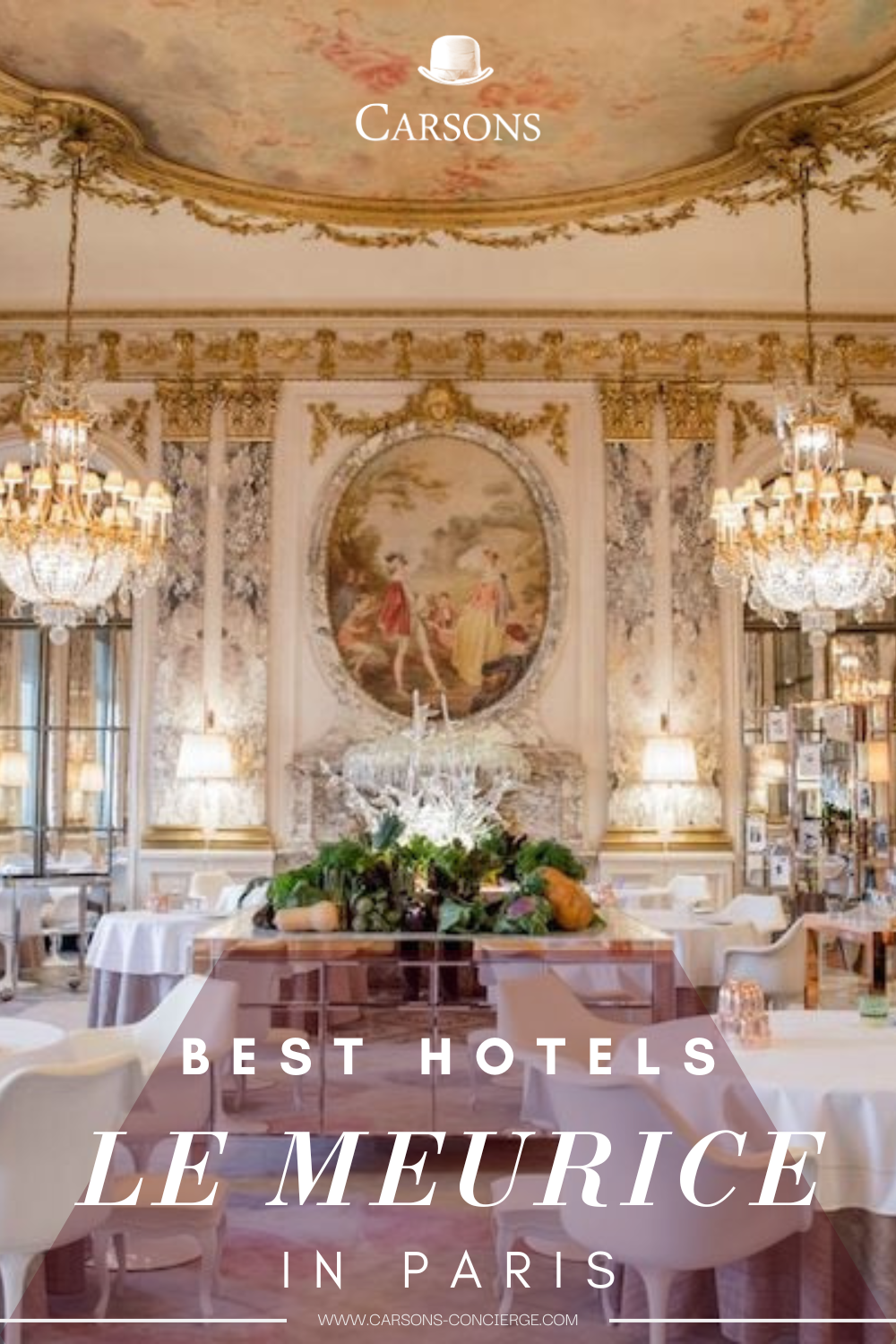 Best hotels Paris Le Meurice