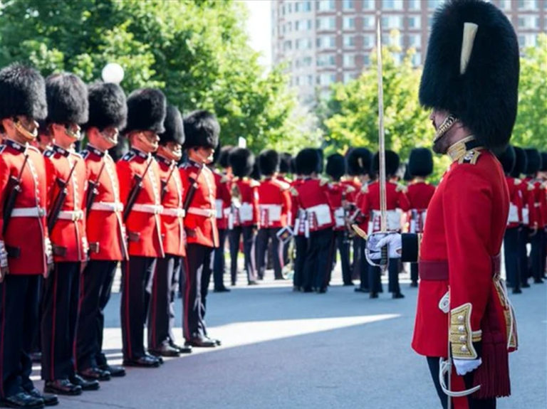 Changing the Guard at Buckingham Palace