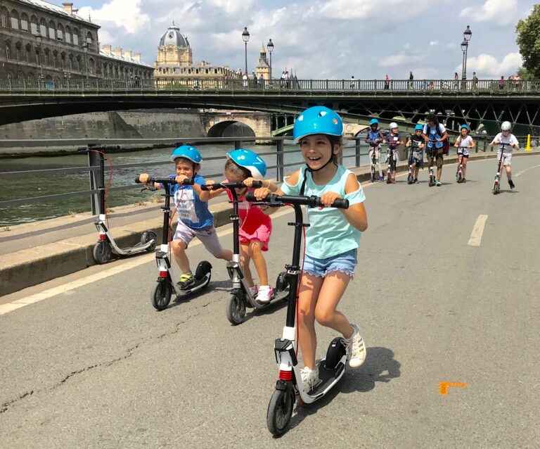 Discover Paris on Wheels: A Thrilling Family Scooter Tour