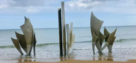 ПРИВАТНЫЕ поездки в НОРМАНДИЮ: в честь самопожертвования и стойкости, пляж Омаха, Нормандия, Франция