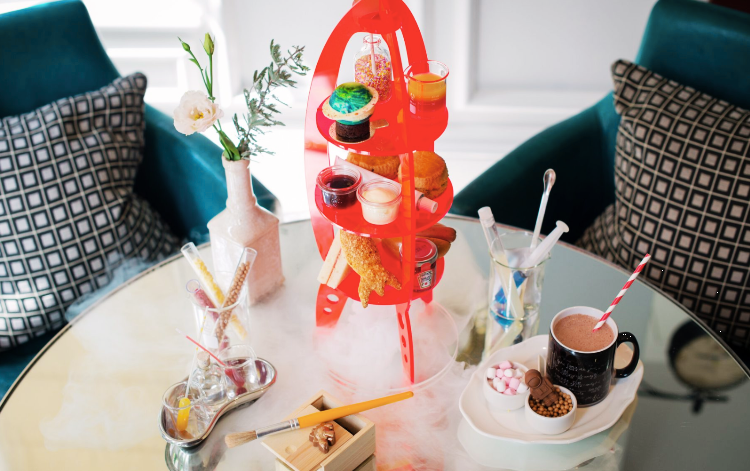 The Science Afternoon Tea at The Ampersand Hotel