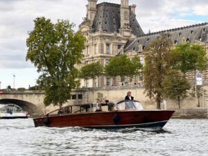 Sail the Seine on the Olympic boats