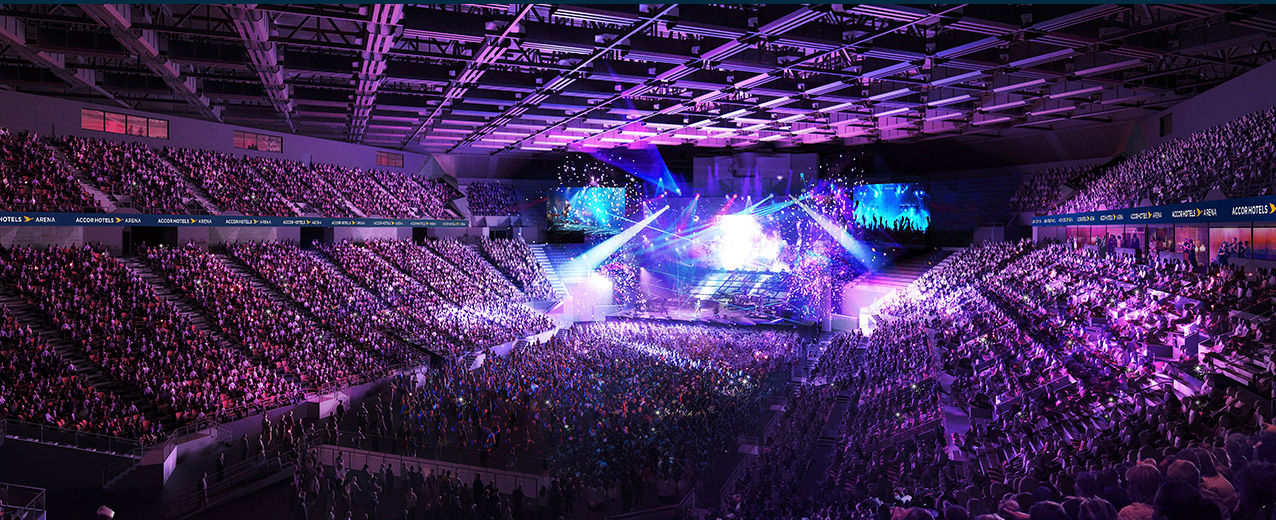 Accor Arena, Concerts in Europe