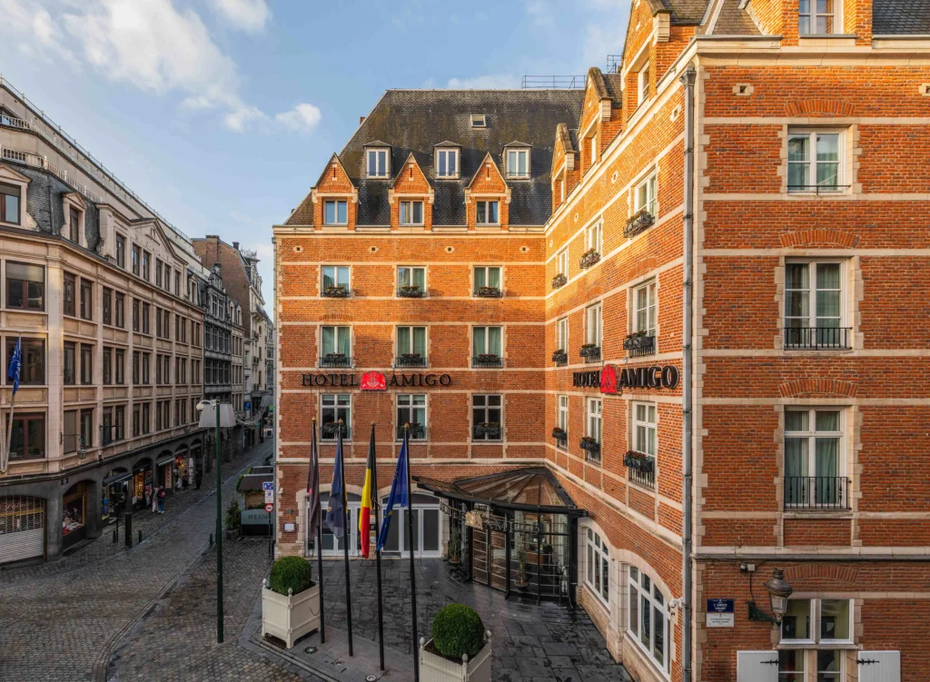 Hotel Amigo facade, Brussels