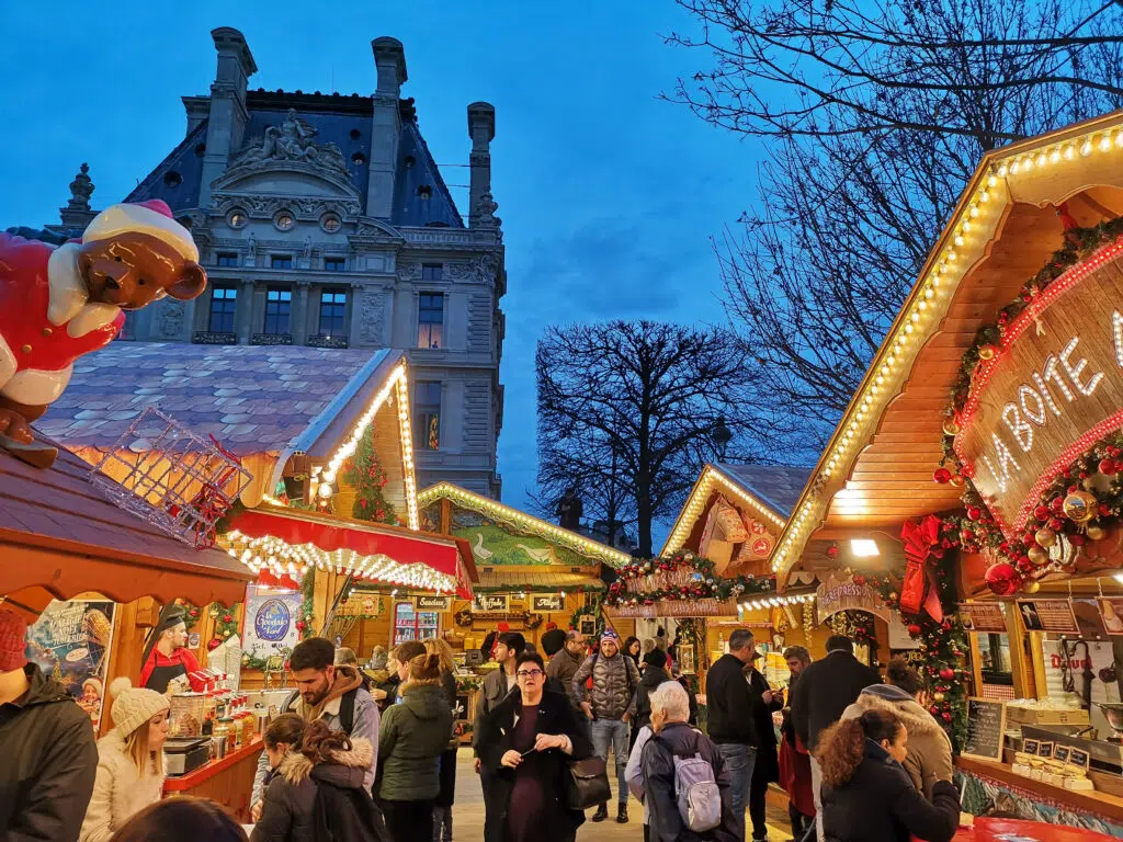 Tuileries Gardens Christmas Market in Paris