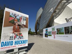 David Hockney 25 exhibition at Fondation Louis Vuitton