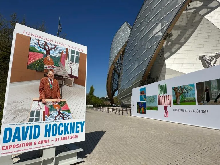Выставка David Hockney 25 в Фонде Louis Vuitton