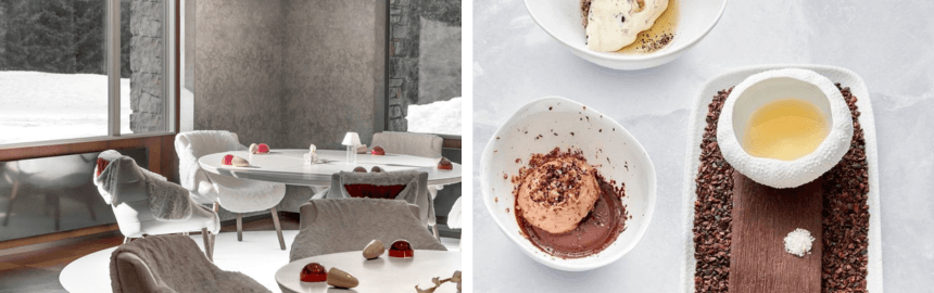 Le 1947 at Cheval Blanc restaurant in Courcheve