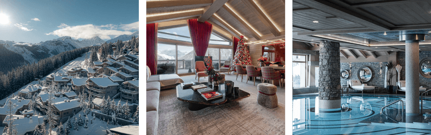 Le K2 Palace Courchevel Outdoors, Suite and SPA