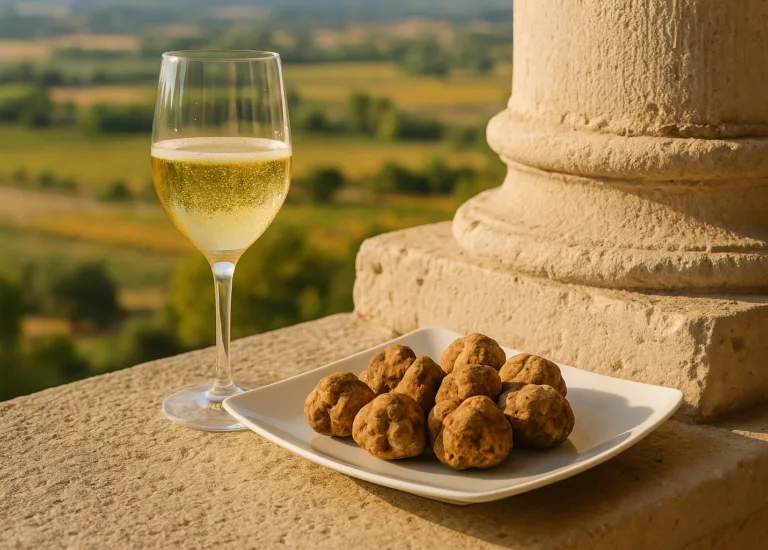 Truffle Hunt with Champagne in Provence