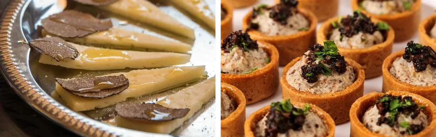 Example of Truffle Serving displayed during Provence Truffle Hunting Tour