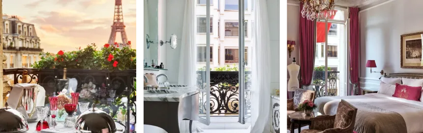 Люкс Haute Couture Eiffel Suite в Hôtel Plaza Athénée Paris
