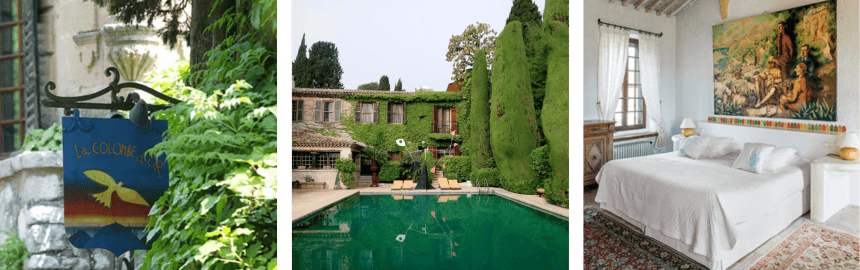 Отель La Colombe d'Or в Сен-Поль-де-Ванс