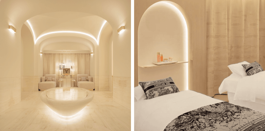 Спа-центр Dior в отеле Plaza Athénée Paris