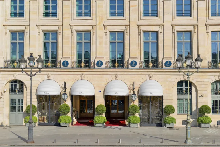 The Ritz Paris Facade