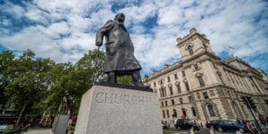 Statue of Churchill in London, private walking tour in London