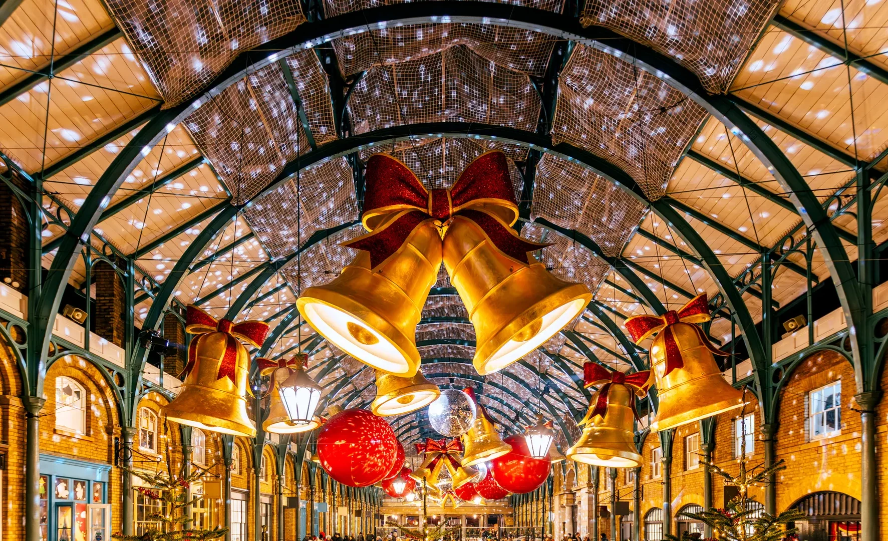 Christmas decorations in London