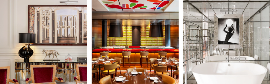 Le Royal Monceau Paris inside the hotel, interiors
