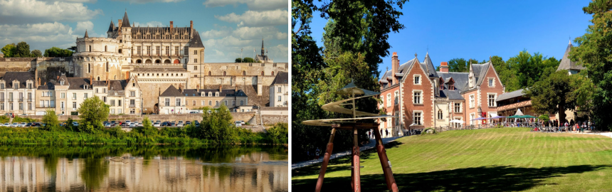 Château Royal d’Amboise and Château du Clos Lucé, Leonardo’s final residence.