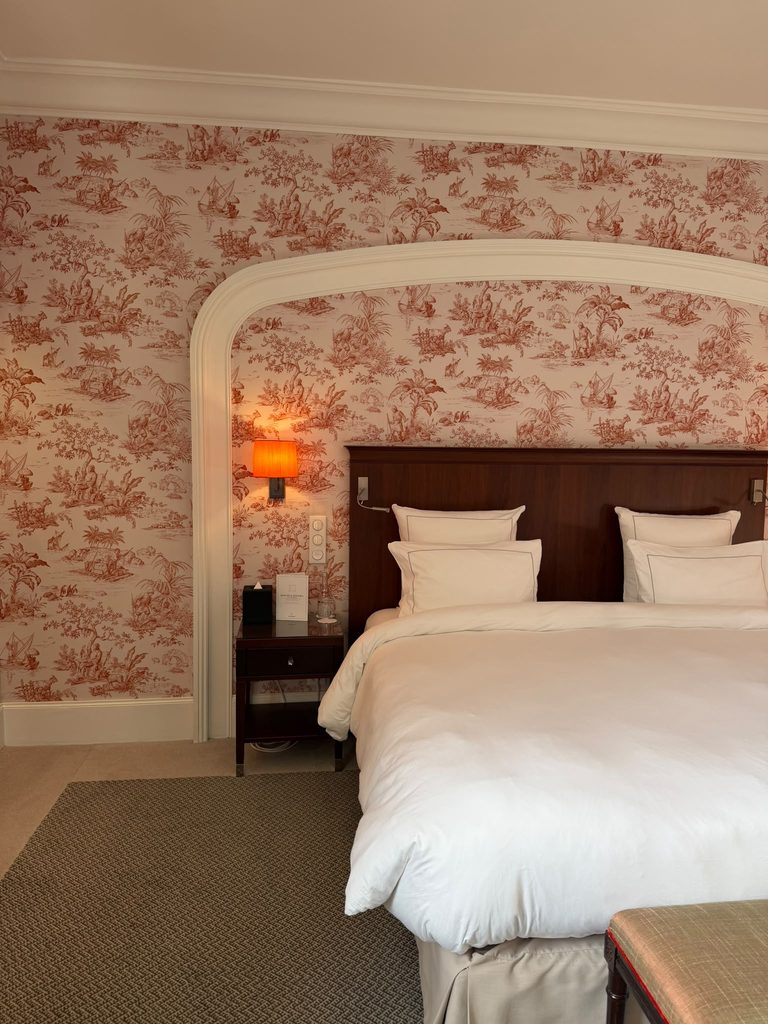 Bedroom at Hôtel Barrière Le Normandy